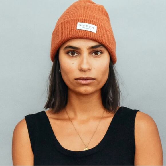 Wyeth burnt orange 100% wool hat Wyeth Burnt Orange Wool Hat #western #wool #boho... | Depop main image 4